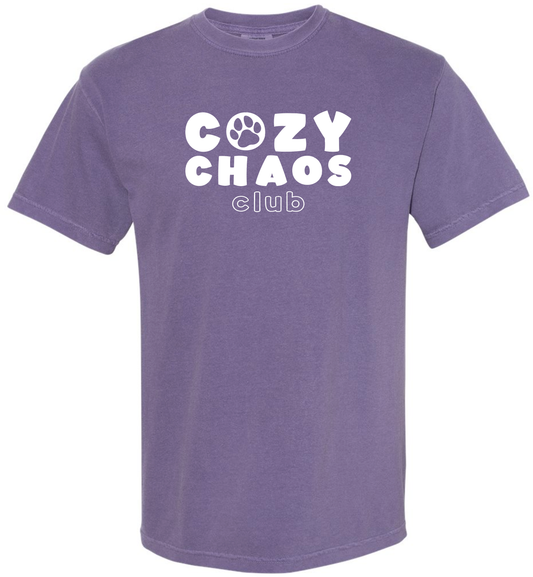 Cozy Chaos Club - Paw - Short Sleeve T-Shirt