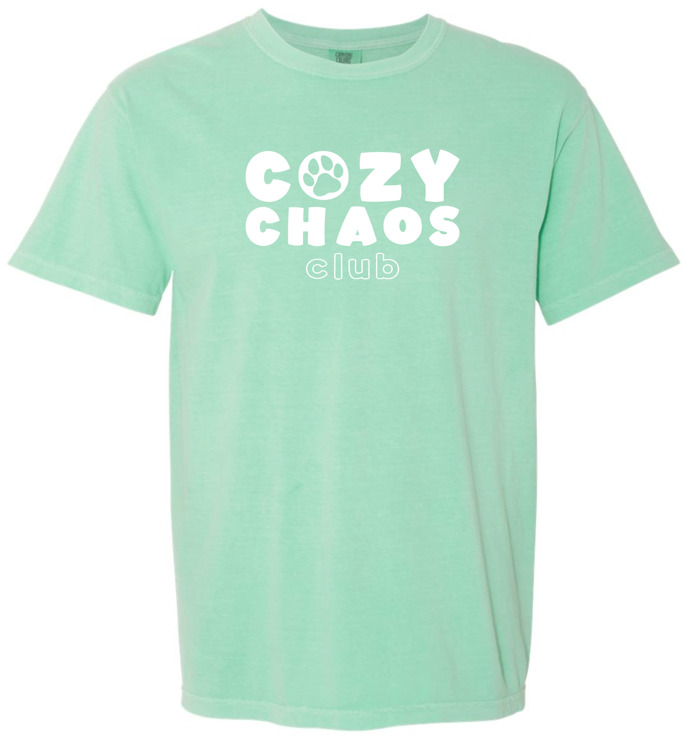 Cozy Chaos Club - Paw - Short Sleeve T-Shirt