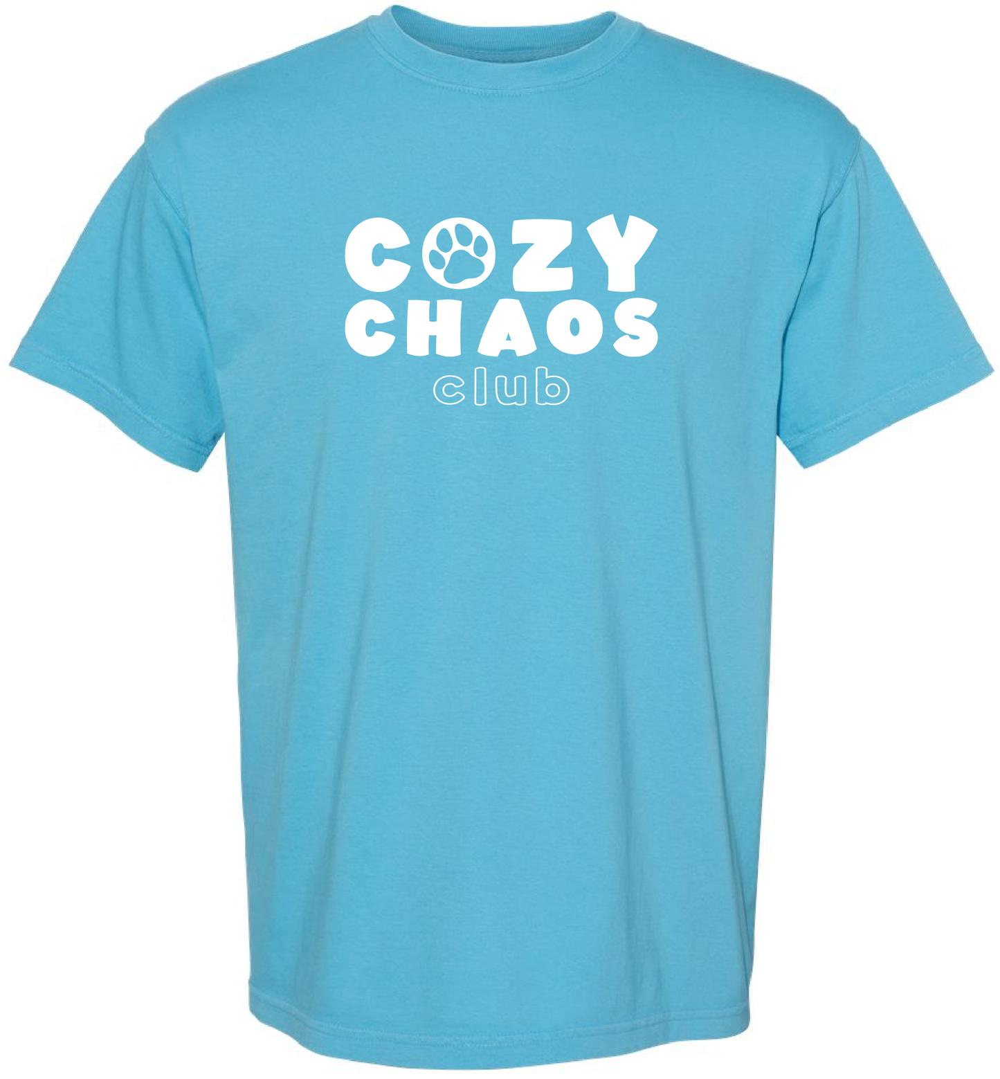 Cozy Chaos Club - Paw - Short Sleeve T-Shirt